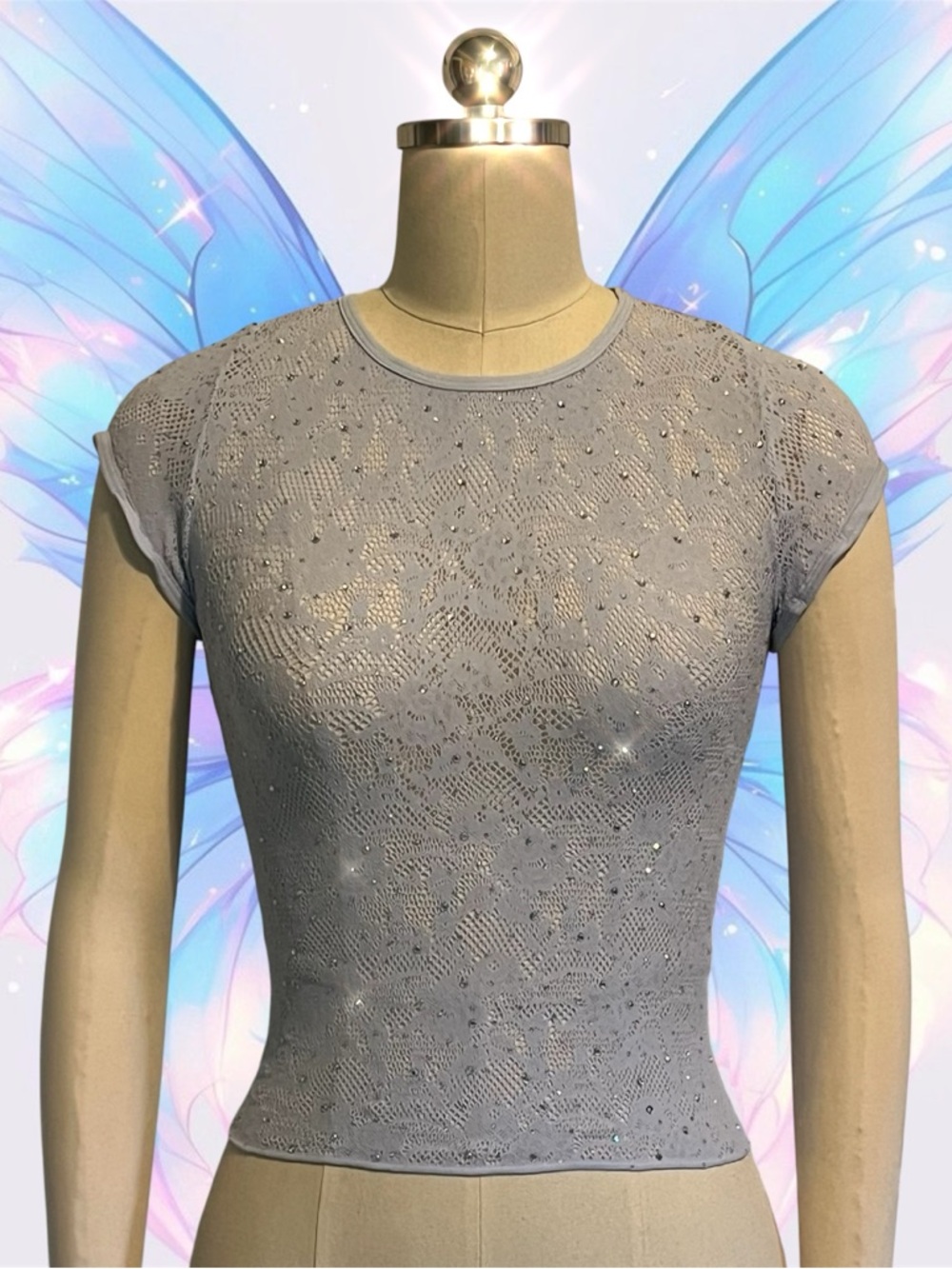 Urban Outfitters Seamless Lace Top